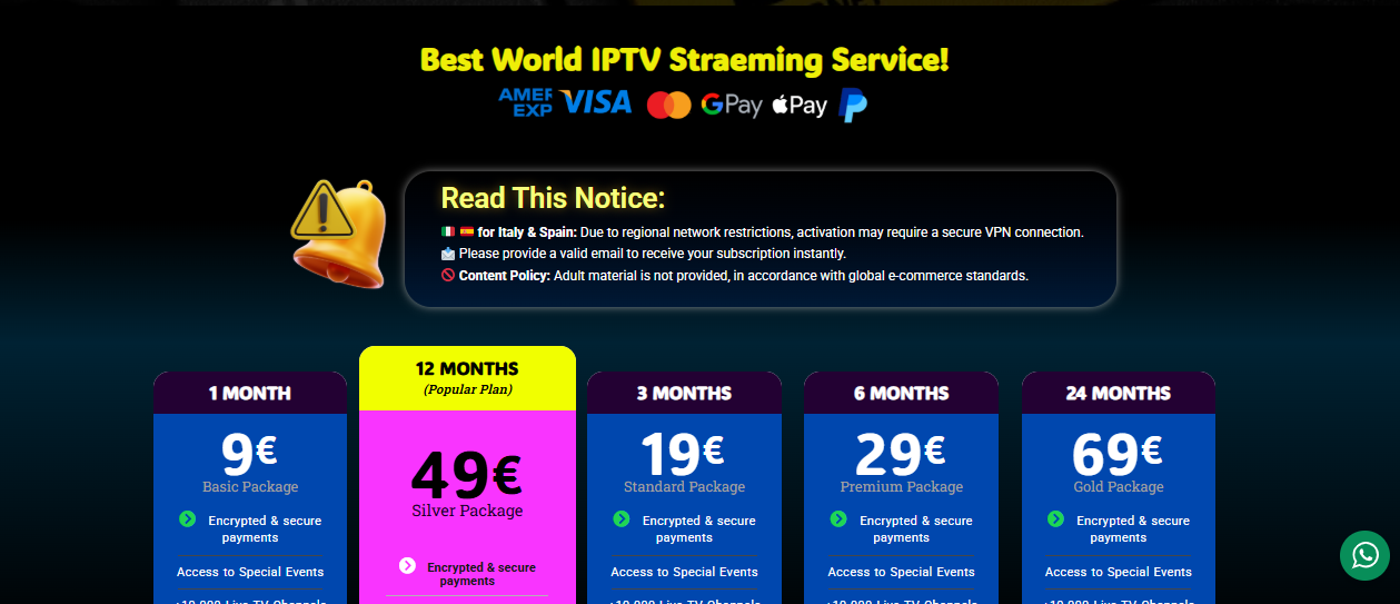er iptv lovligt