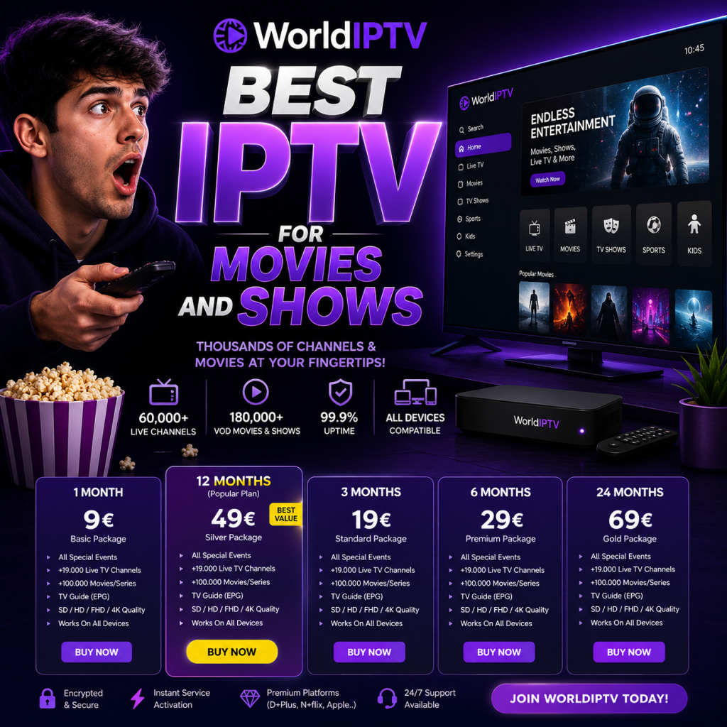 worldiptv is the ebst choice for World TV IPTV